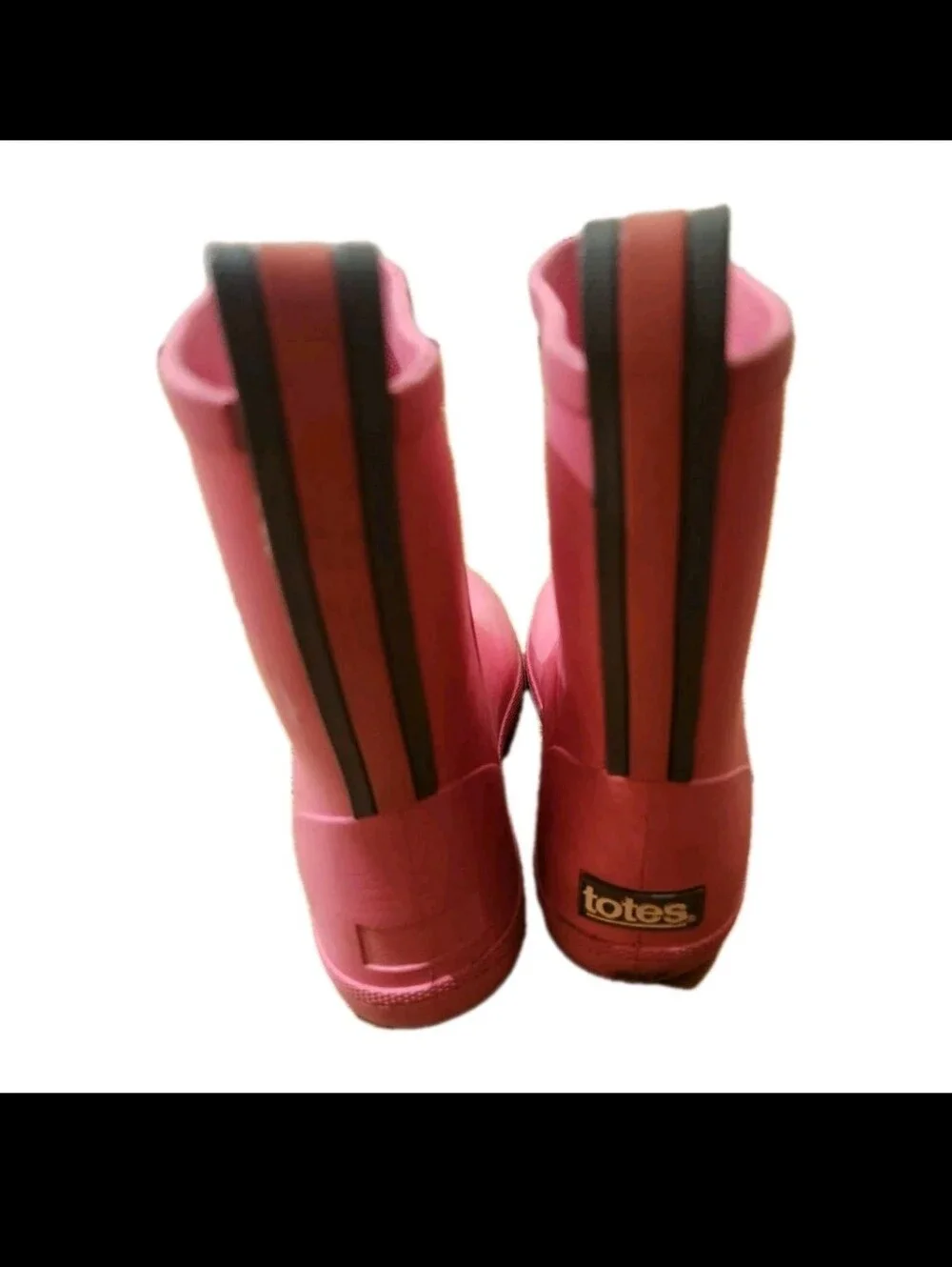 Totes Girls Pink  Rain Boots - Size 12/13
